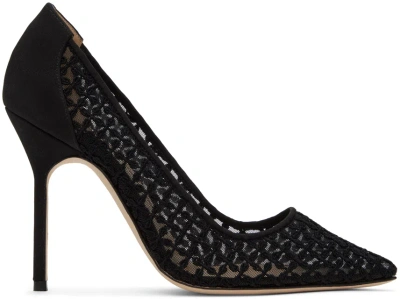 Manolo Blahnik Black Bbla Heels In 976g Ywov