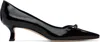 Manolo Blahnik Black Grafa Heels In Black