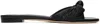 Manolo Blahnik Black Lollo Sandals In 0015 Black