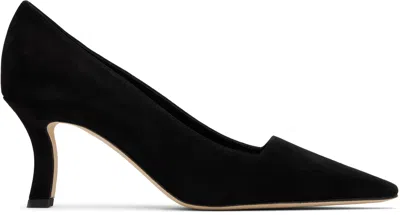 Manolo Blahnik Black Moiralo Heels