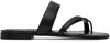 Manolo Blahnik Black Susa Sandals In 0015 Blck