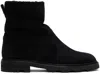 MANOLO BLAHNIK BLACK TOMOSA BOOTS