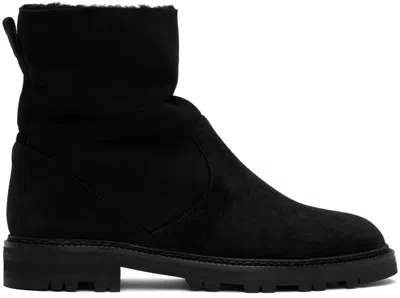 Manolo Blahnik Black Tomosa Boots In Blck(0015)