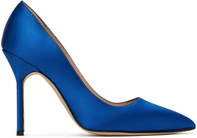 Manolo Blahnik Blue Bb Pumps In 4326 Bblu