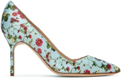 Manolo Blahnik Blue Bb Pumps In 9054 Ypri