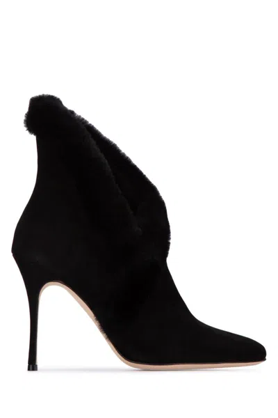 Manolo Blahnik Boots In Black