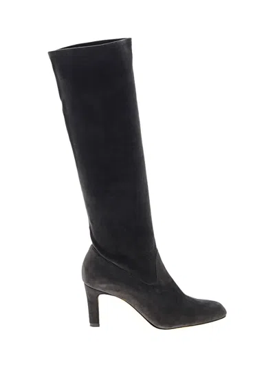 Pre-owned Manolo Blahnik Boots In Black