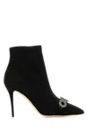 Manolo Blahnik Women Marijanaflat Samba Sc 2265 010 In Black