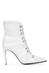 Manolo Blahnik Roblax 105 Nappa Boot In Whit