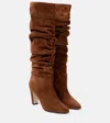 Manolo Blahnik Calassohi 90 Crosta Boot In Brown