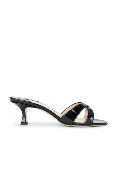 Manolo Blahnik Callamu 50 Patent Mule