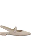 Manolo Blahnik Campariflatsli Ballerinas In Nude