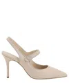 Manolo Blahnik Camparisli Nappa 090 Pump Shoes In Beige