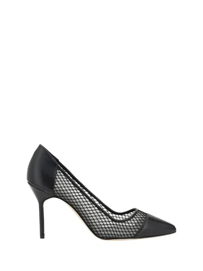 Manolo Blahnik Capcour Pumps In Blck