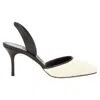 Manolo Blahnik Casam 70 Raffia Pump In Multi