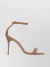 MANOLO BLAHNIK CHAOS SUEDE SANDALS WITH OPEN TOE AND STILETTO HEEL