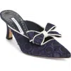 Manolo Blahnik Cicolu Pointed Toe Mule