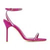 Manolo Blahnik Crinastra 105 Crystal Embellished Sandals In Multicolor