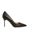 Manolo Blahnik Cusp High-heeled Shoes In Black