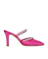 Manolo Blahnik Women's Heel Shoes In Pink