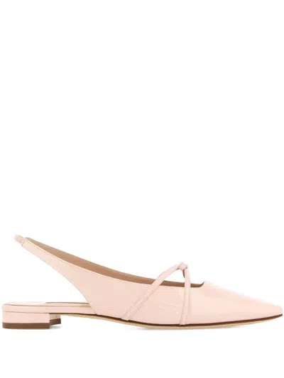 Manolo Blahnik Dariasli Ballet Flats In Pink