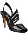 Manolo Blahnik Develi 105 Leather Sandal In Red