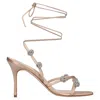 Manolo Blahnik Elsaka 090 Sandals In Brown