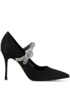 Manolo Blahnik Hamedi Pumps In 黑色