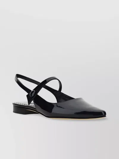 Manolo Blahnik Fabio Didion Ballerinas In Black