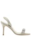 Manolo Blahnik Sandals In Beige