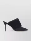 Manolo Blahnik Fabio Suede Stiletto Pumps