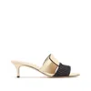 Manolo Blahnik Open-toed High-heeled Sandals In Beige