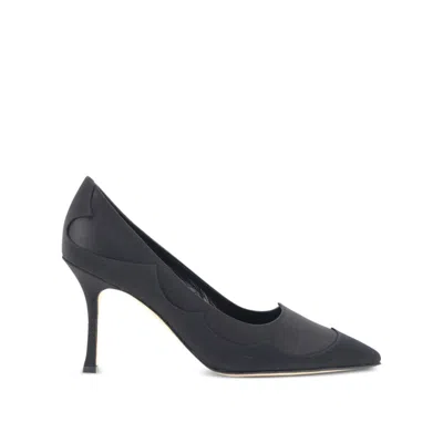 Manolo Blahnik Fabrakahi 90 Women's Pumps In Black
