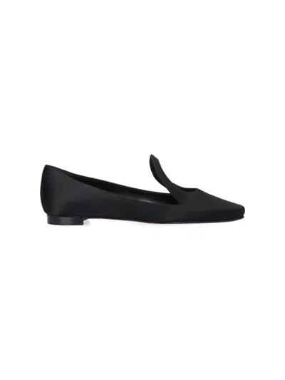 Manolo Blahnik Flat Shoes In Black