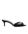 Manolo Blahnik Fabio 50mm Crystal-embellished Sandals In Black