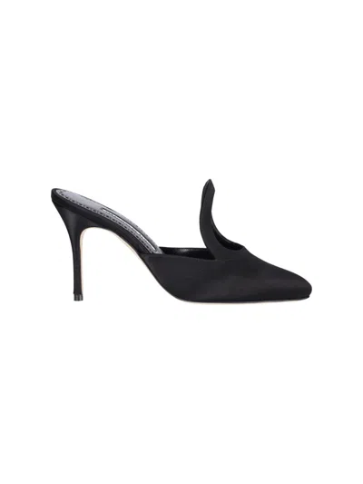 Manolo Blahnik "fugati" Mules