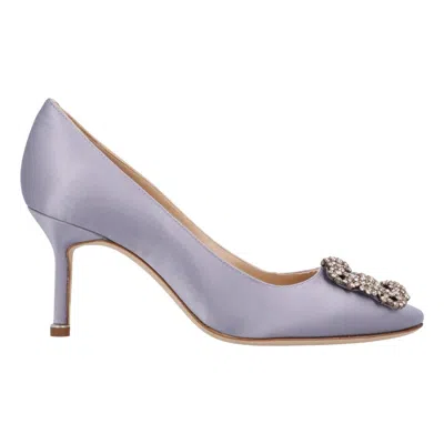Manolo Blahnik Hangisi 070 Pump Purple