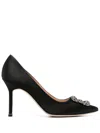 Manolo Blahnik Hangisi Black Pumps