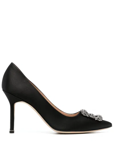 Manolo Blahnik Hangisi Black Pumps