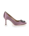 Manolo Blahnik Hangisi Pumps In Multicolor