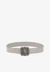 Manolo Blahnik Belt  Women Color Pearl