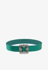 Manolo Blahnik Belt  Women Color Green