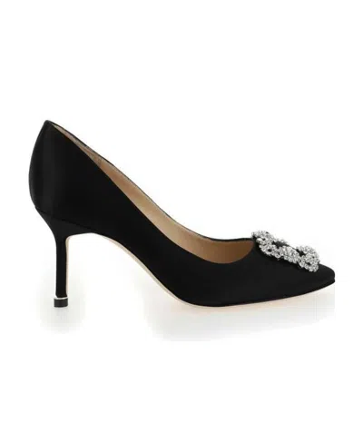 Manolo Blahnik Hangisi Pumps In Black