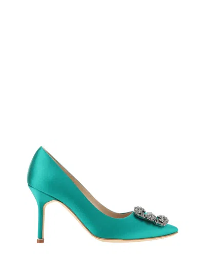 Manolo Blahnik Hangisi Pumps In Bgrn