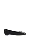 Manolo Blahnik Hangisiflat Ballerinas In Yoth
