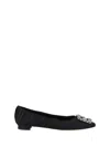 Manolo Blahnik Hangisiflat Ballerinas In Yoth