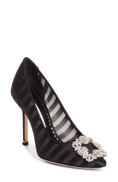 Manolo Blahnik Hangisila Pump In Multi