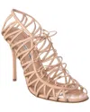 Manolo Blahnik Haz 105 Leather Sandal In Brown