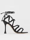 Manolo Blahnik Open-toe High-heeled Sandals In Black