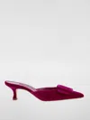 Manolo Blahnik Pumps In Fuchsia